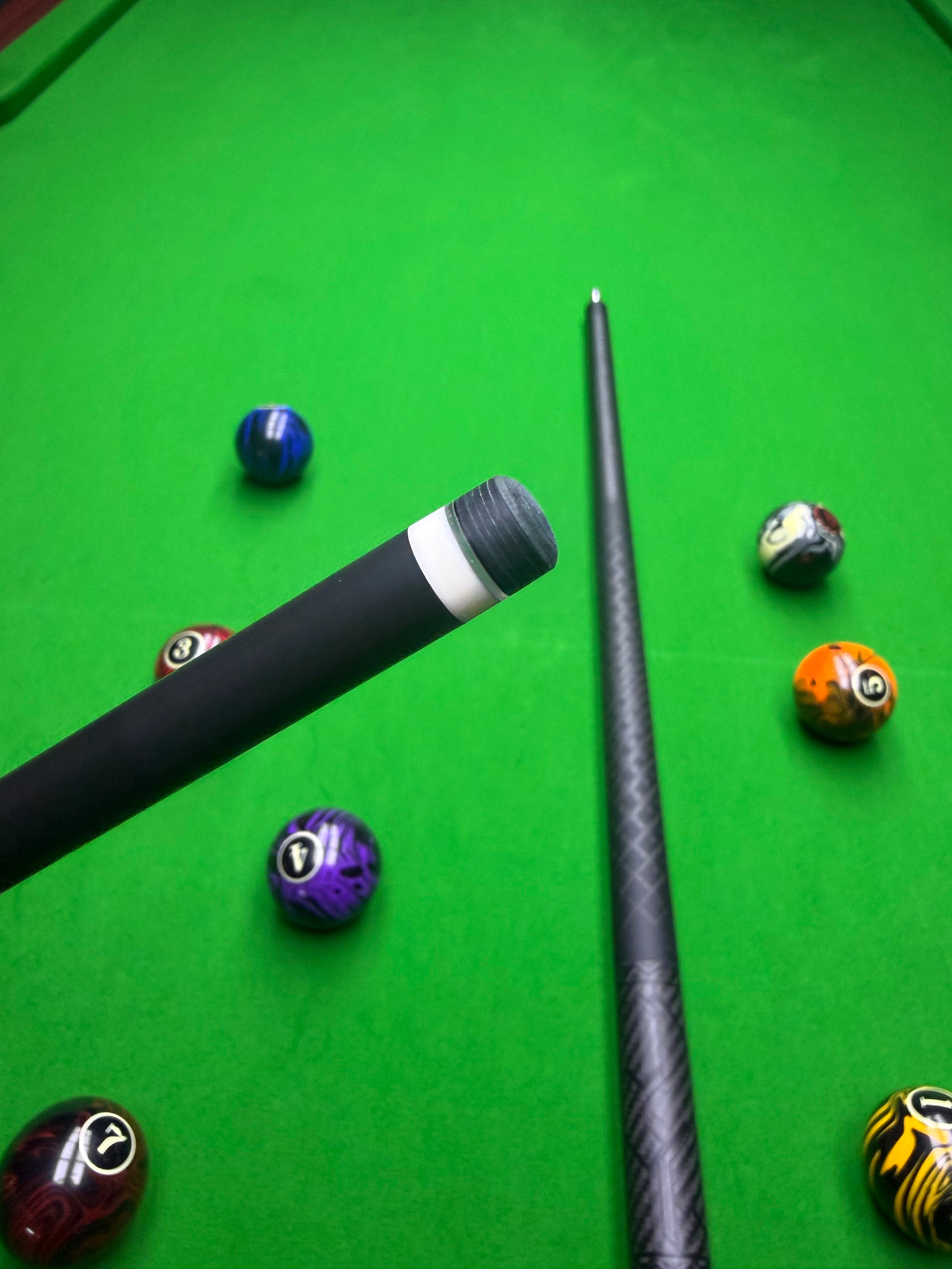 SERPENT Pro Taper 2pcs T700 Carbon Fibre Pool Cue