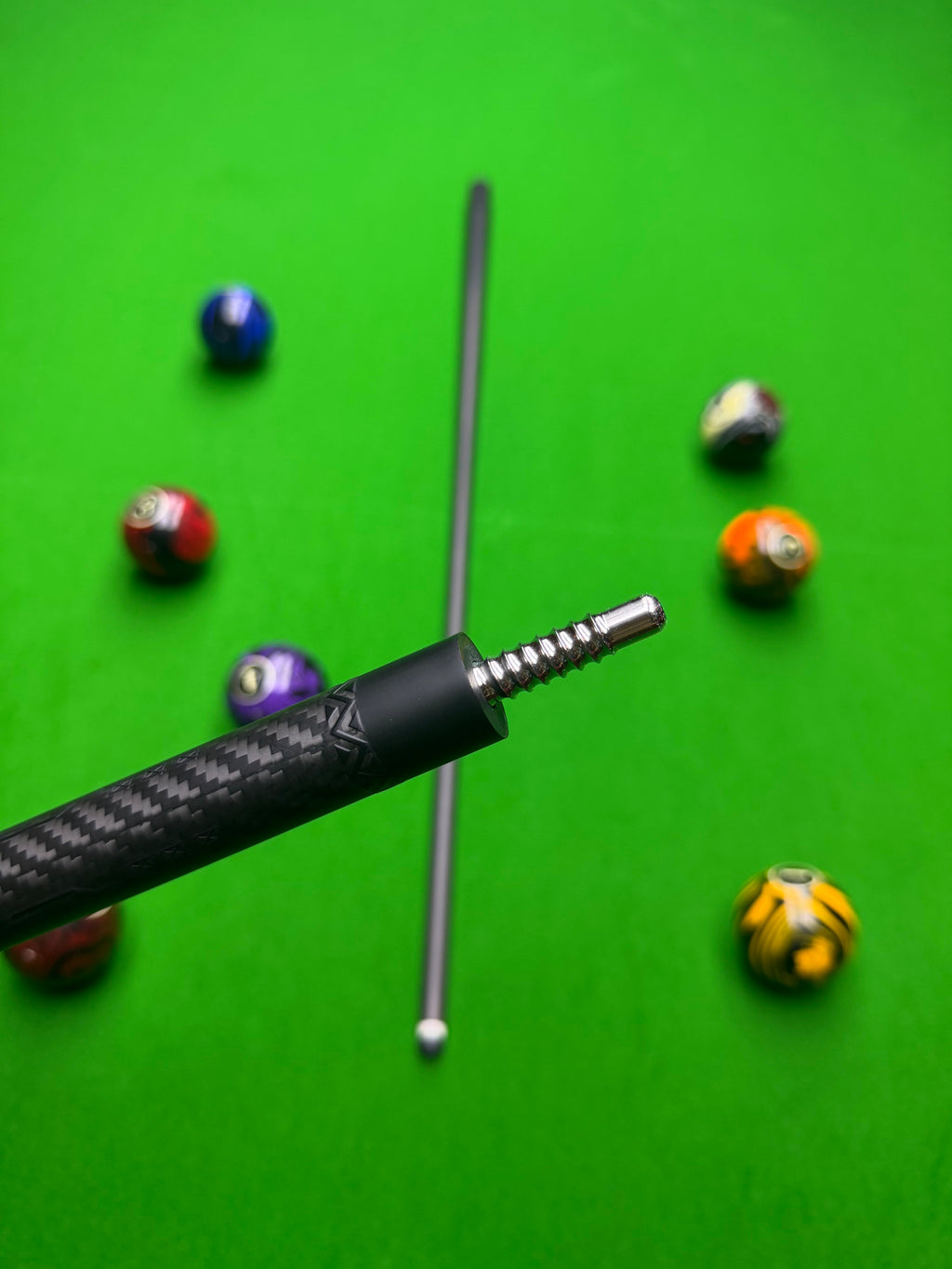 SERPENT Pro Taper 2pcs T700 Carbon Fibre Pool Cue