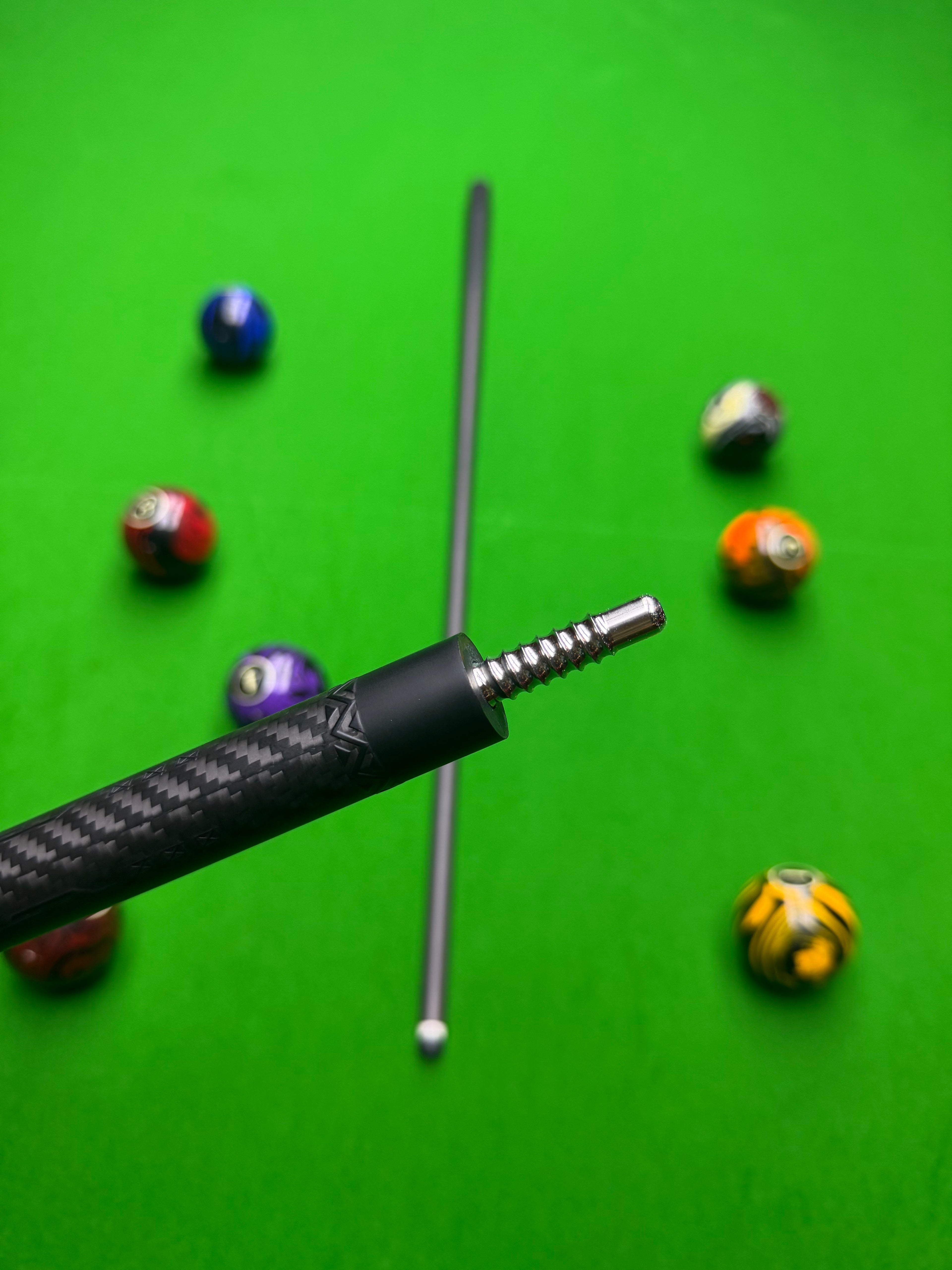 SERPENT Pro Taper 2pcs T700 Carbon Fibre Pool Cue